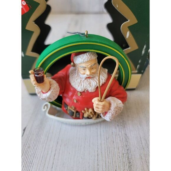 Coca-Cola trim a tree seasons greetings 1934 ornament Xmas decor - Picture 2 of 8